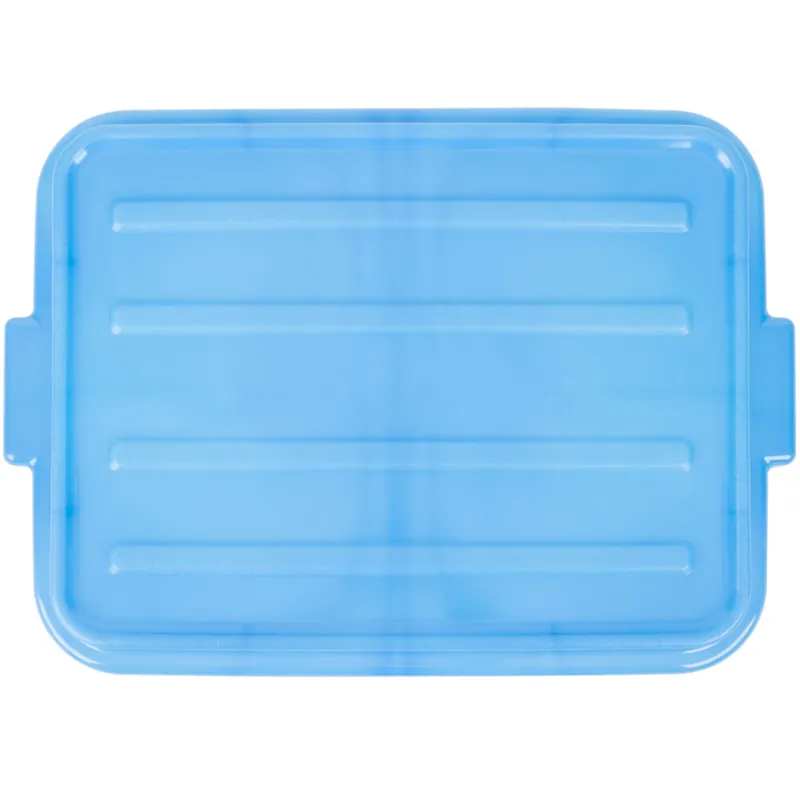 Vollrath 1500-C04 Snap-On Food Storage Box Lid - Traex Color-Mate Blue 20" x 15" x 2 1/2" Price Cut