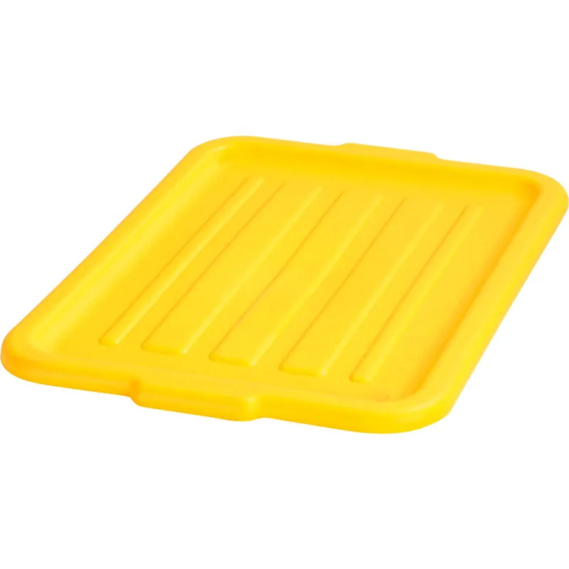 Carlisle N4401204 Comfort Curve 20" x 15" Yellow Polypropylene NSF Bus Tub Lid Free Shipping
