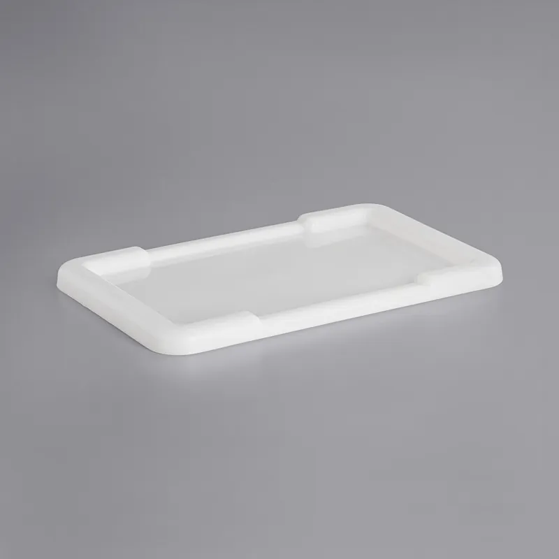 Choice 25" x 15" White Recessed Lid for Meat Lug / Tote Box Editor’s Pick