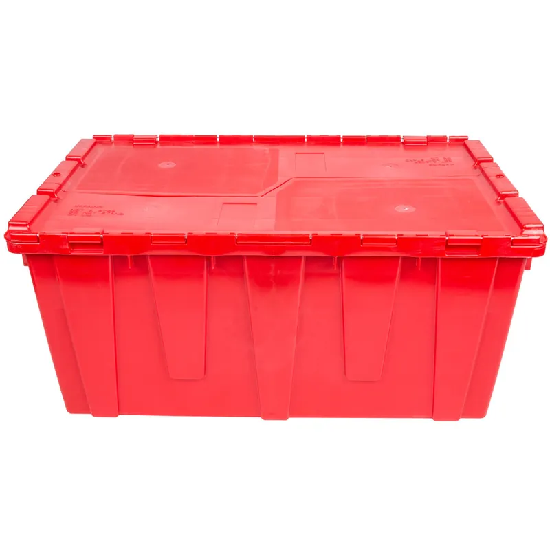 Crafted Vollrath 52645 Tote 'N Store 23 5/8" x 13 7/8" x 11 5/8" Red Chafer Box