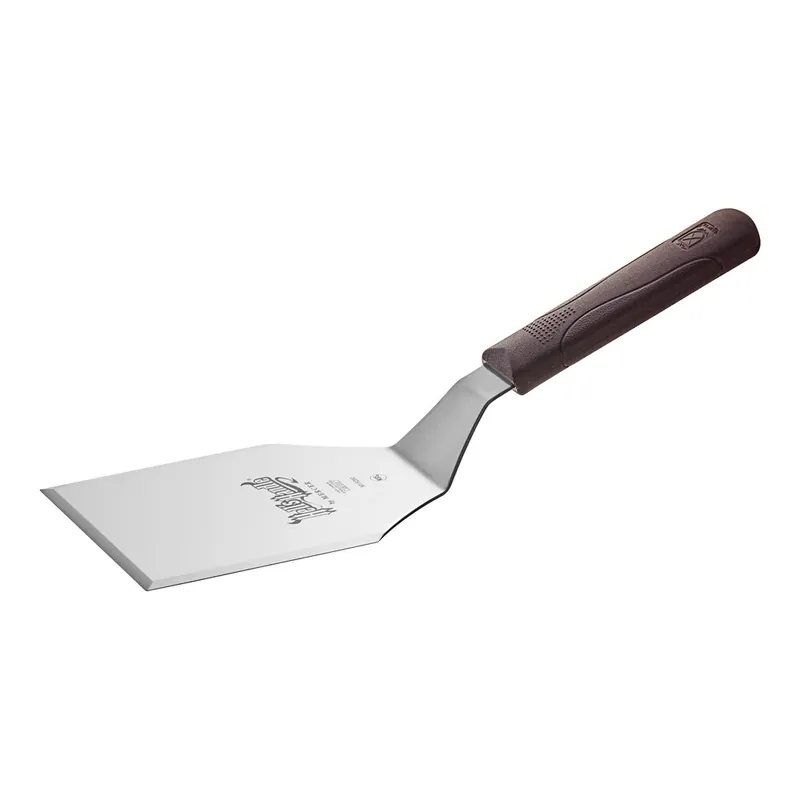 Reduced Price Mercer Culinary M18280 Hell's Handle® High Heat 5" x 4" Heavy-Duty Square Edge Turner
