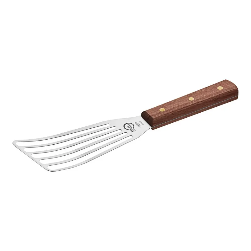 Mercer Culinary M18483 Praxis® 6" x 3" Fish Turner with Rosewood Handle Flash Sale