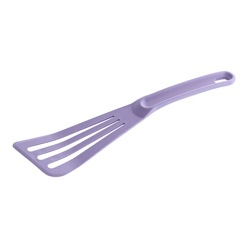 Mercer Culinary M35110PU Hell's Tools® 12" Purple Allergen-Free High Temperature Slotted Turner / Spatula One Day Deal