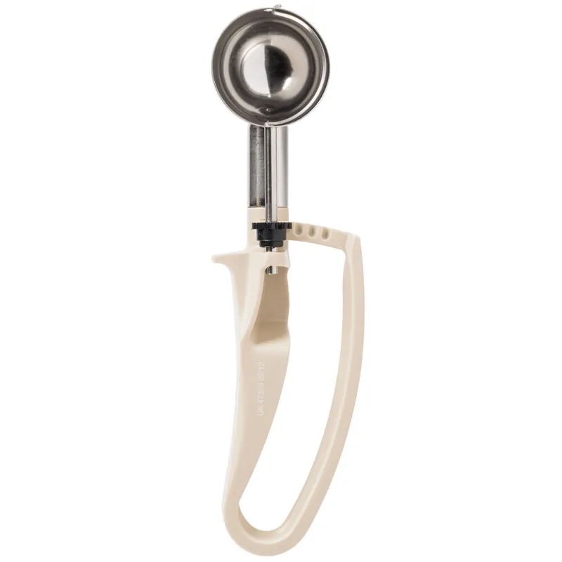 Reduced Price Vollrath 47399 Jacob's Pride® #36 Beige Squeeze Handle Disher - 0.94 oz.