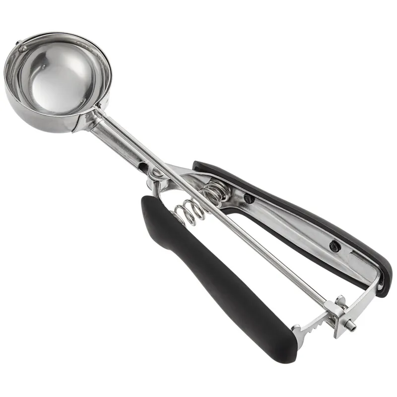 OXO 1044082 Good Grips #20 Black Squeeze Handle Disher - 1.5 oz. Reduced Price