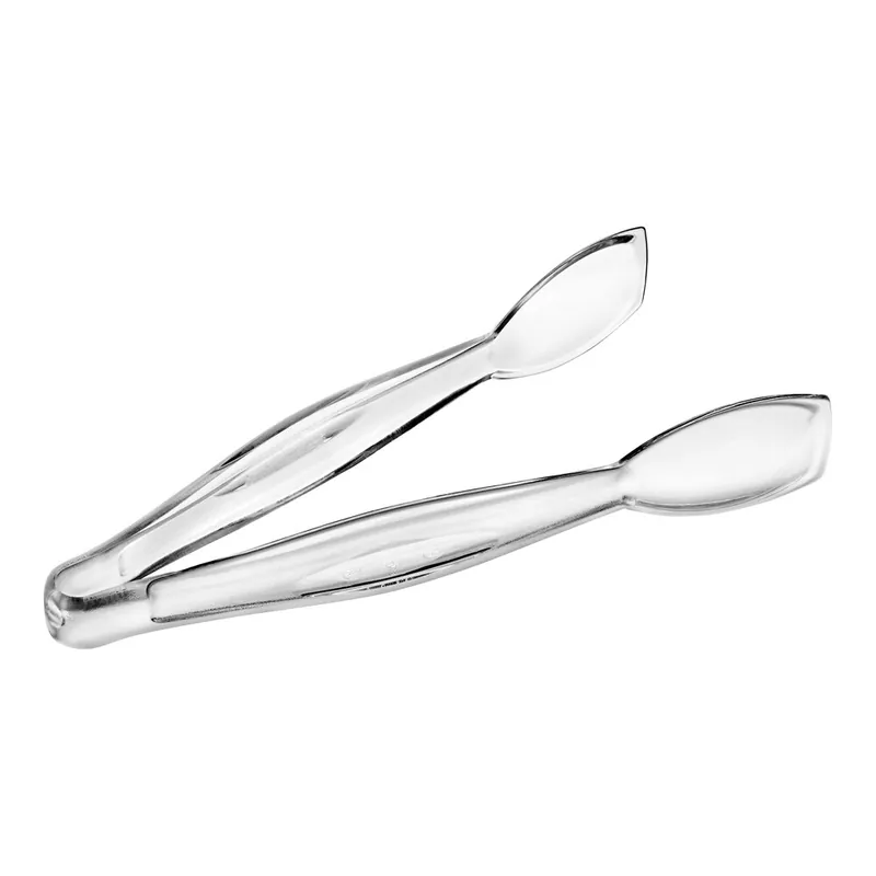 Brand New Cambro TGG9135 Lugano 9" Clear Easy-Grasp Plastic Tongs