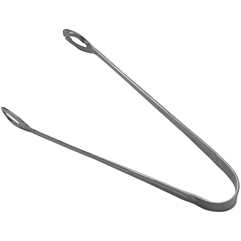 Fan Favorite Oneida New Rim by 1880 Hospitality T012MTLF 8" 18/10 Stainless Steel Extra Heavy Weight Tongs - 12/Case
