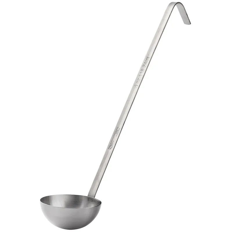 One Day Deal Vollrath 46904 4 oz. Two-Piece Stainless Steel Ladle
