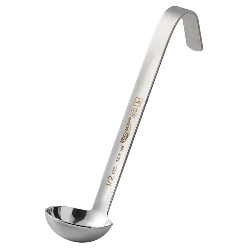 Vollrath 4980010 Jacob's Pride® 0.5 oz. One-Piece Stainless Steel Ladle with Short Handle Deal