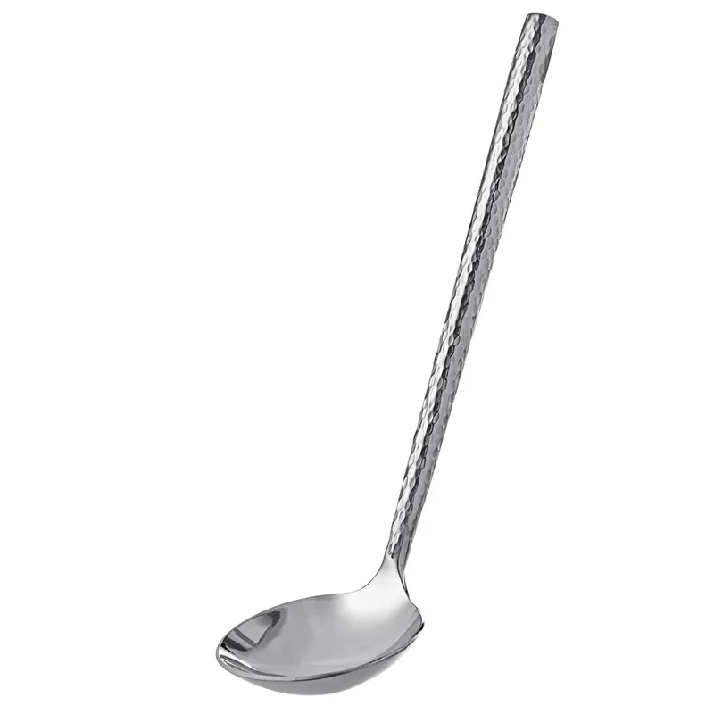 New Arrival Carlisle 60208 Terra 1 oz. 18/0 Hammered Stainless Steel Ladle