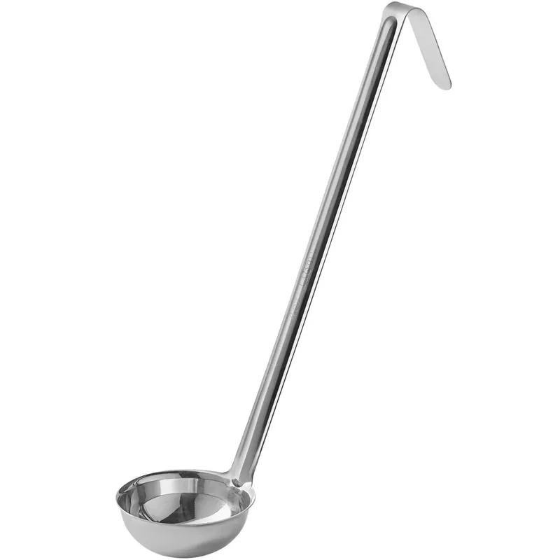 Clearance Choice 4 oz. One-Piece Stainless Steel Ladle