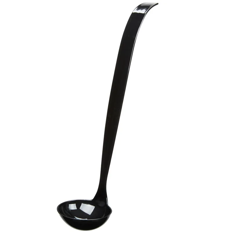 Big Sale Black Plastic Ladle, 2 oz. - 48/Case | WebstaurantStore