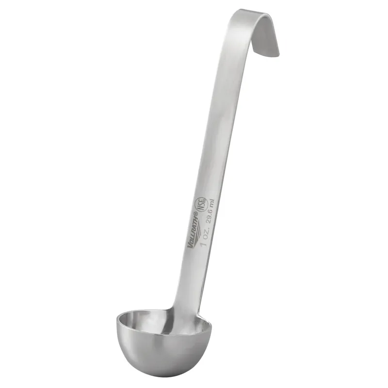 Vollrath 4970110 Jacob's Pride® 1 oz. One-Piece Stainless Steel Ladle with Short Handle Viral