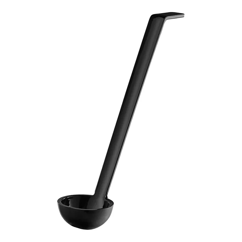 Cambro LD105110 Camwear® Plastic Black 1 oz. Ladle - 12/Case Final Sale