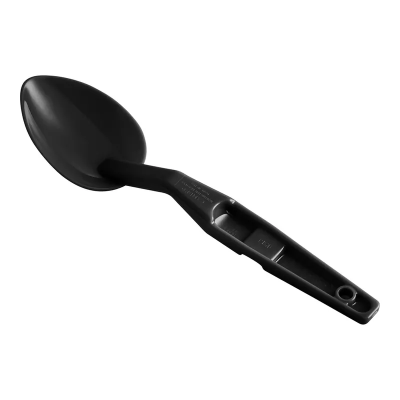 Cambro SPO11CW 11" Black Camwear Solid Salad Bar / Buffet Spoon Direct From Manufacturer