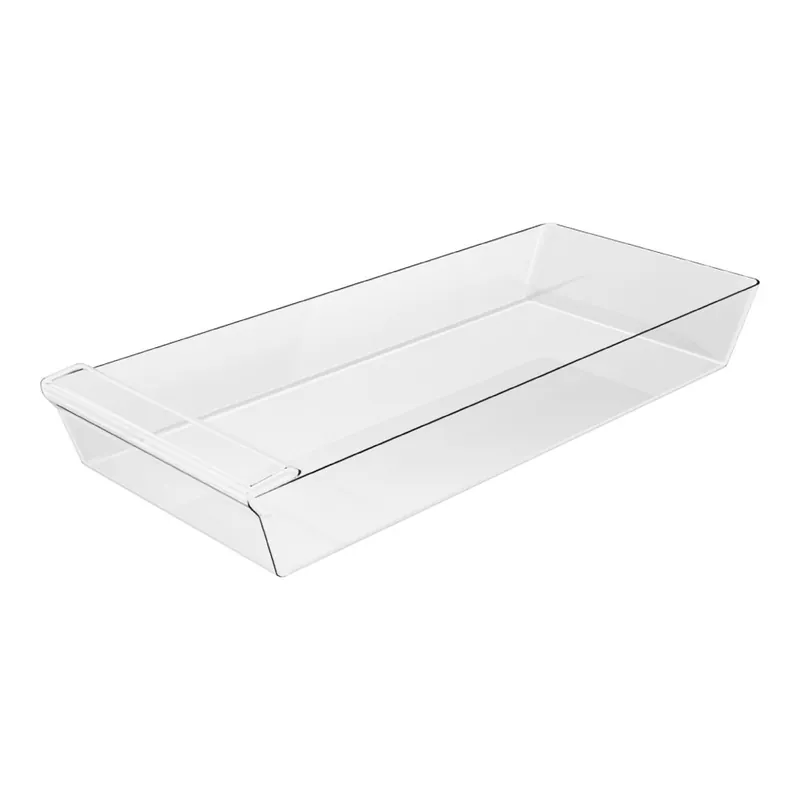 Borray Manufacturer Inc. 28 7/16" x 12 5/16" x 3 5/8" Clear Molded Plastic Bulk Bin Best Price