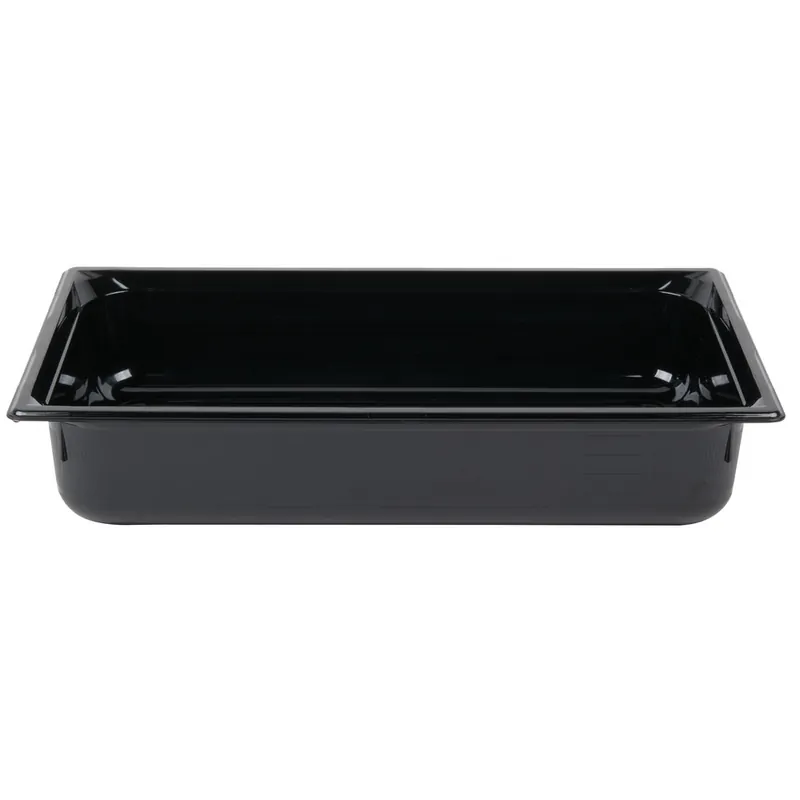 Vollrath 8004420 Super Pan® Full Size Black Polycarbonate Food Pan - 4" Deep High Quality