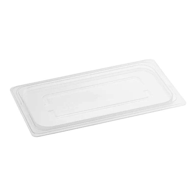 Fast Shipping Vigor 1/3 Size Translucent Polypropylene Secure Sealing Lid