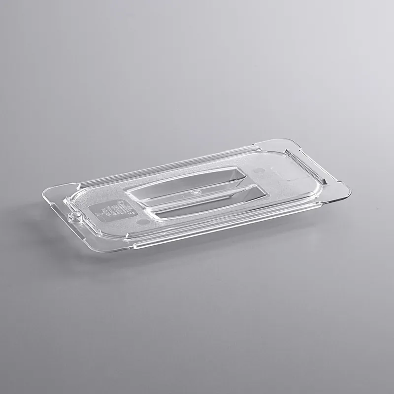 Vigor 1/4 Size Clear Polycarbonate Food Pan Lid with Handle Top Pick