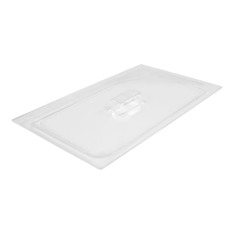 Dinex DXCM112507 20 5/8" x 12 11/16" Translucent Full Size Food Pan Lid for DXCM1100C1402 - 2/Case Trending