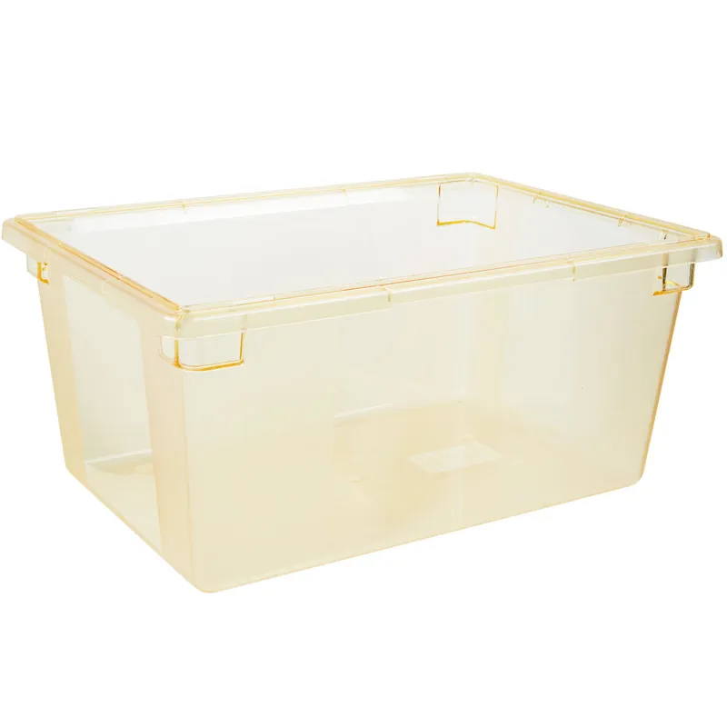 Bulk Order Carlisle 10623C22 StorPlus Yellow Food Storage Box - 26" x 18" x 12"