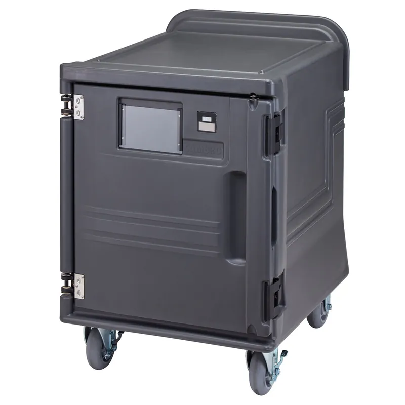 Cambro PCULH2615 Pro Cart Ultra Charcoal Gray Low Profile Electric Hot Holding Cabinet in Fahrenheit - 220V (International Use Only) Direct From Factory