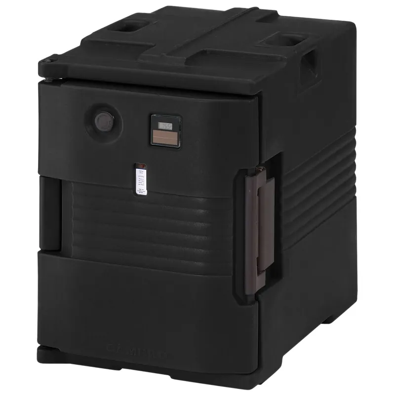 Cambro UPCH4002110 Ultra Pan Carrier® Black Electric Hot Food Holding Cabinet in Fahrenheit - 220V (International Use Only) Sale