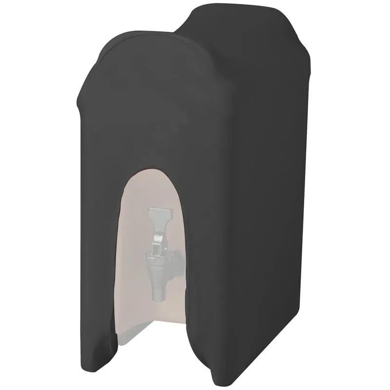 Factory Price Snap Drape CN420BS10512 Contour Cover Charcoal 10 Gallon Spandex Beverage Dispenser Cover
