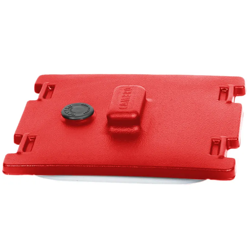 Cambro 6316158 Hot Red Camtainer® Lid with Vent and Gasket Reduced Price