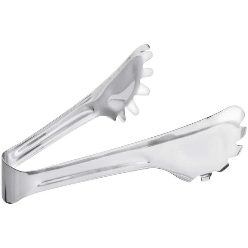 Libbey 8 1/4" 18/8 Stainless Steel Heavy Weight Serving Tongs Big Sale