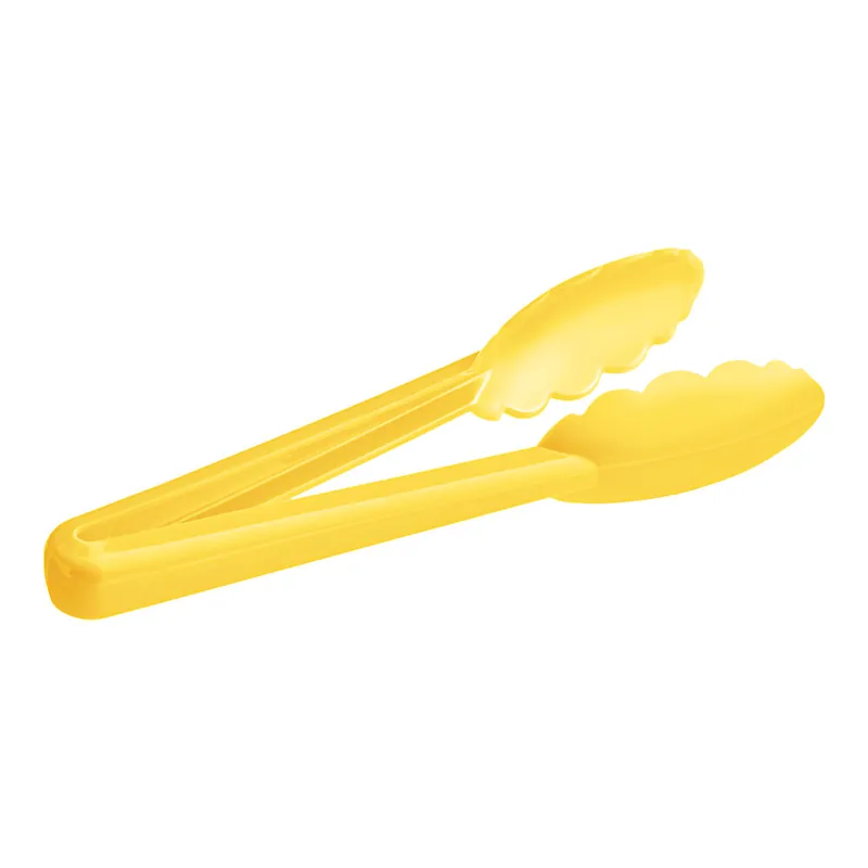Budget Mercer Culinary M35100YL Hell's Tools® 9 1/2" Yellow High Temperature Plastic Tongs