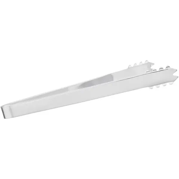 Oneida New Rim by 1880 Hospitality T012MTIF 6" 18/10 Stainless Steel Extra Heavy Weight Ice Tongs - 12/Case Best Price