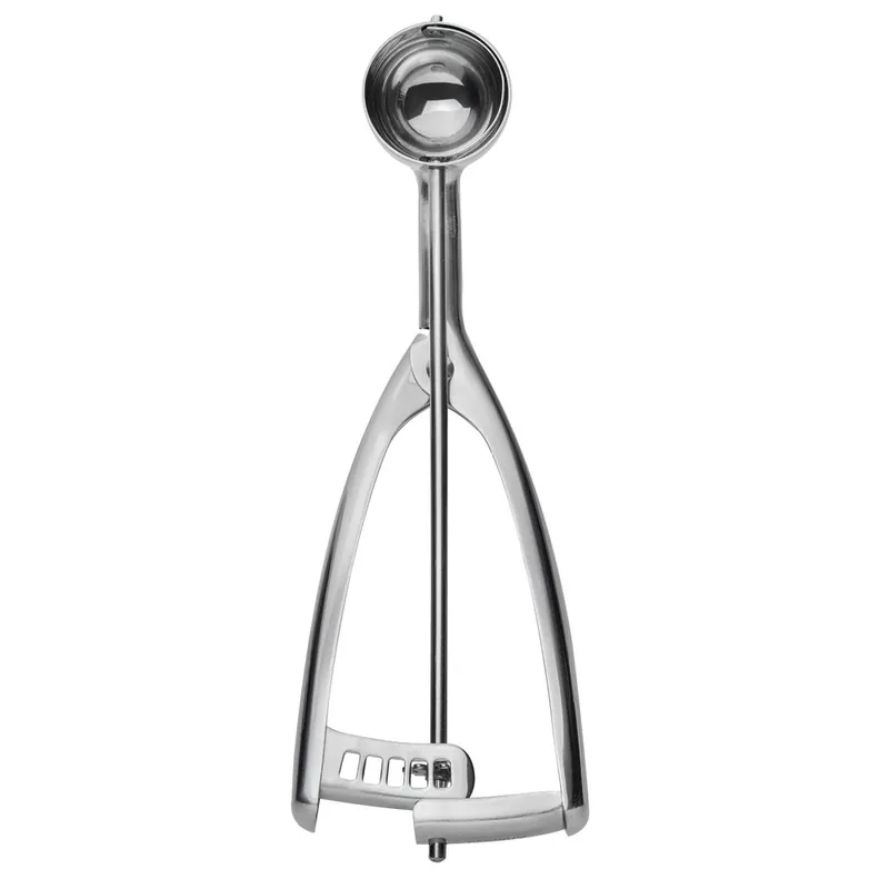 Vollrath 47160 #70 Round Stainless Steel Squeeze Handle Disher - 0.5 oz. Limited Time