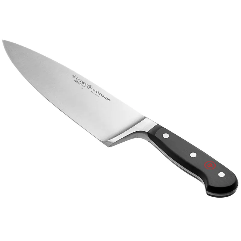 Wusthof 1040104120 Classic 8" Forged Wide Cook's Knife with POM Handle Express Delivery