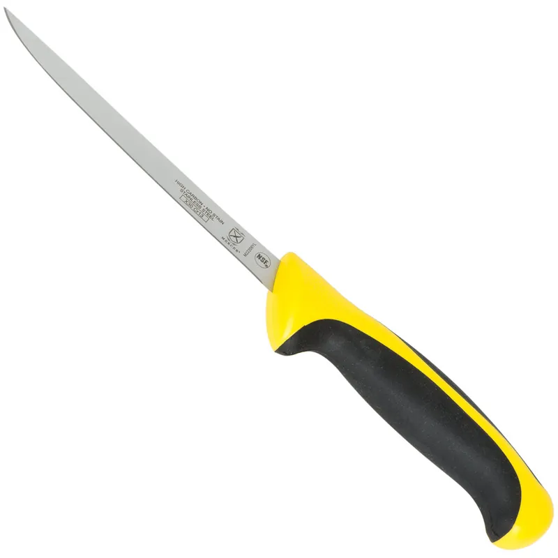 Buy Online Mercer Culinary M22206YL Millennia Colors® 6" Semi-Flexible Narrow Boning Knife with Yellow Handle