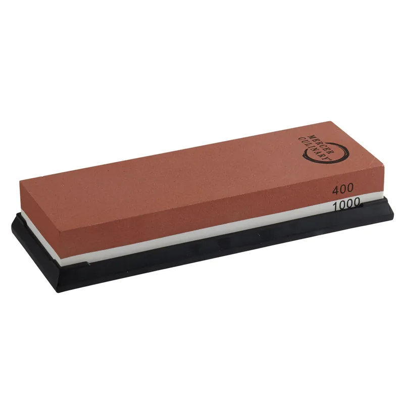 Mercer Culinary M15951 Combination Sharpening Stone - 400 / 1000 Grit Same Day Shipping