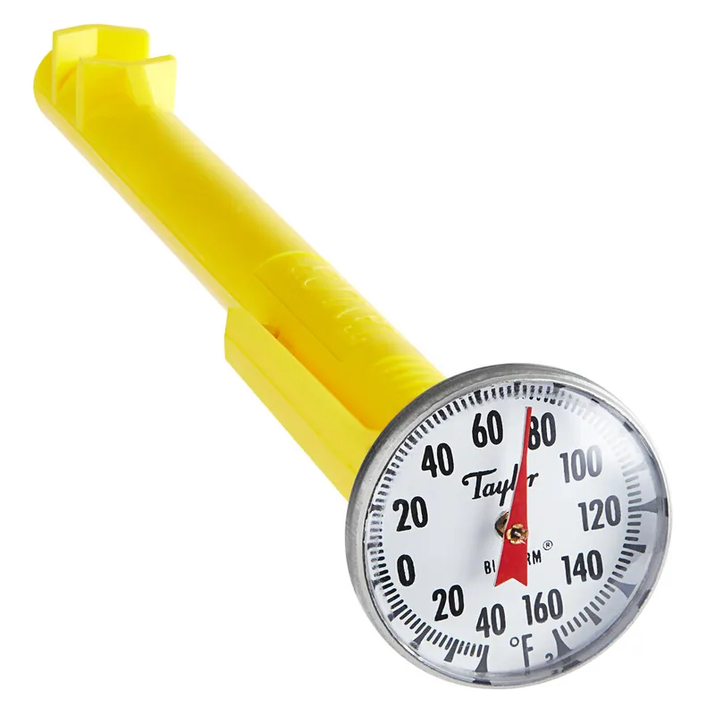 Holiday Sale Taylor 6076J 5" Superior Grade Instant Read Pocket Probe Dial Thermometer -40 to 160 Degrees Fahrenheit