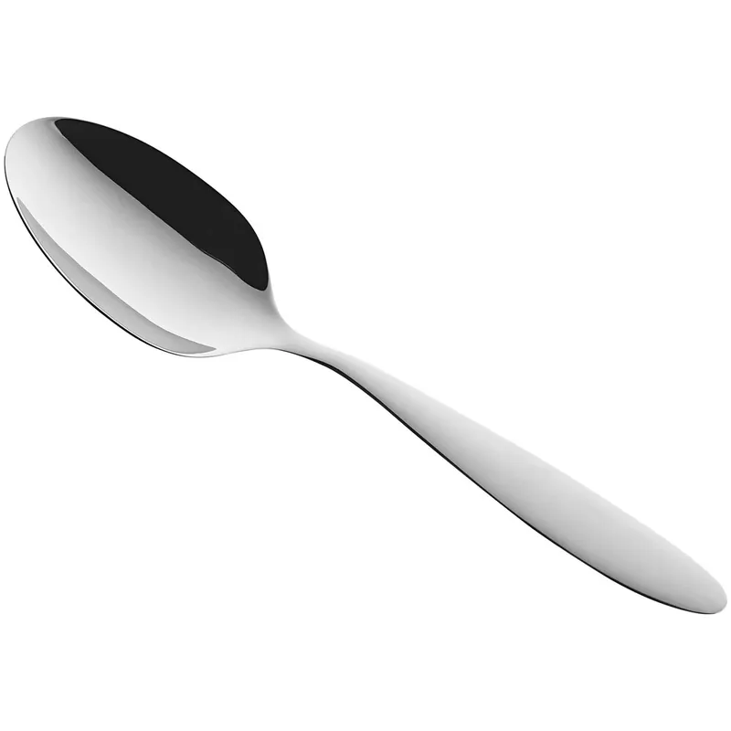 RAK Porcelain Anna 10 5/8" 18/10 Stainless Steel Extra Heavy Weight Serving Spoon - 12/Case Markdown