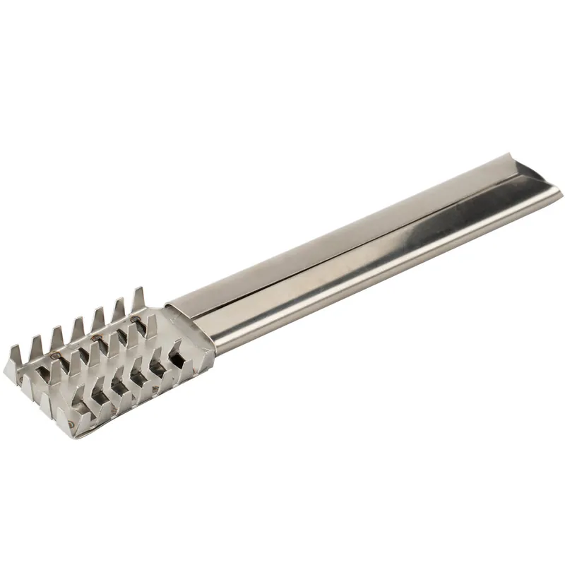 Direct From Factory Town 48607 9" x 1 1/2" Stainless Steel Fish Scaler