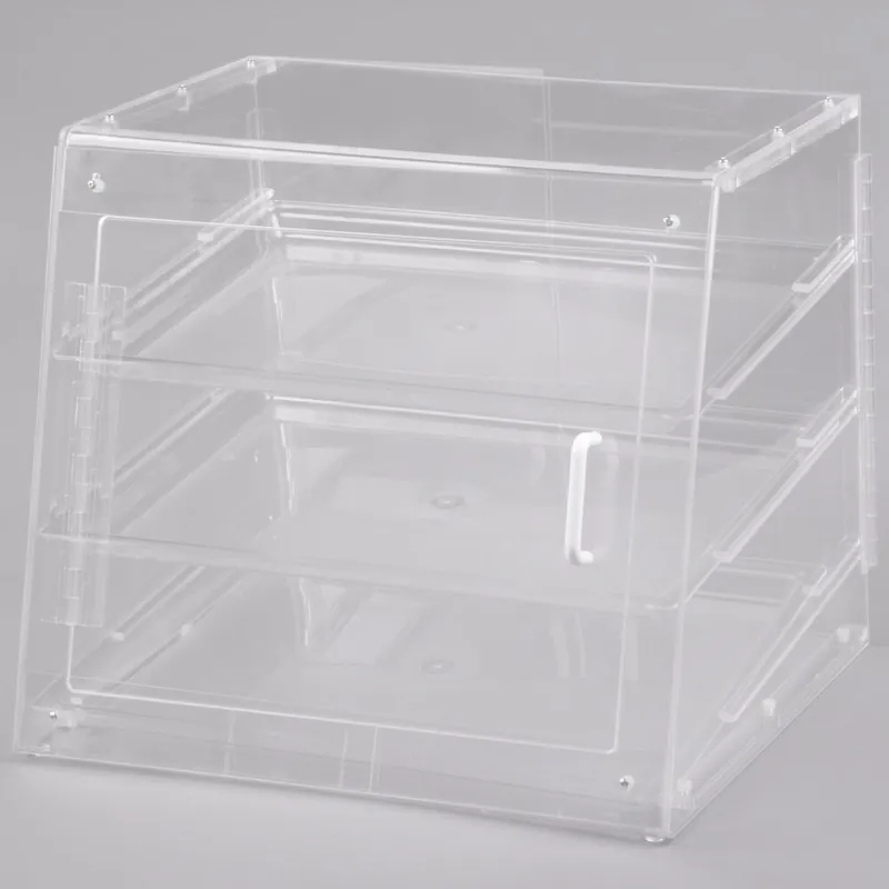 Sale Cal-Mil 1011-S Classic Three Tier U-Build Pastry Display Case - 19 1/2" x 17" x 16 1/2"