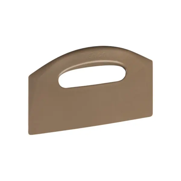 Reduced Price Vikan 8" Brown Polypropylene Bench Scraper 696066