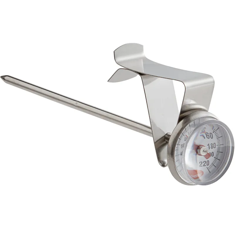 Cooper-Atkins 1236-70-1 5" Hot Beverage and Frothing Thermometer, 0-220 Degrees Fahrenheit Last Chance