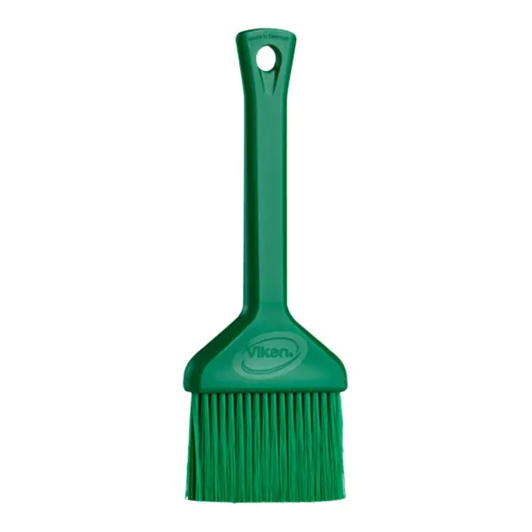 Vikan 2 3/4"W Green Polyester Bristle Pastry Brush with Plastic Handle 5552702 Discount