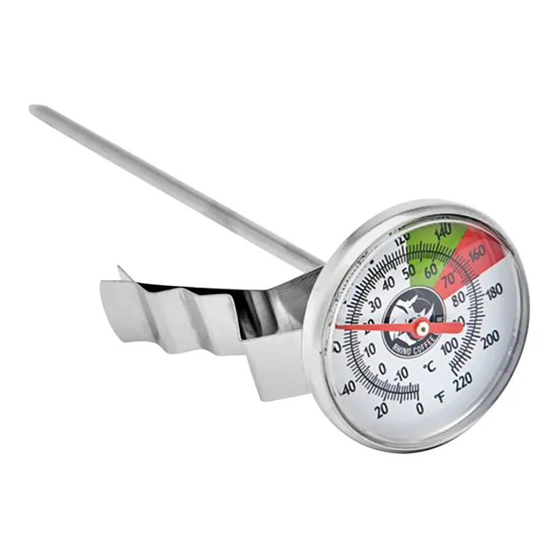 Rhino Coffee Gear 5" Hot Beverage / Frothing Thermometer 0 to 220 Degrees Fahrenheit RWTHERMS Original