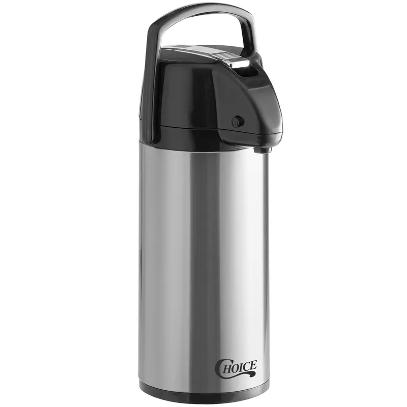 Choice 1.9 Liter Glass Lined Stainless Steel Airpot with Lever Deal