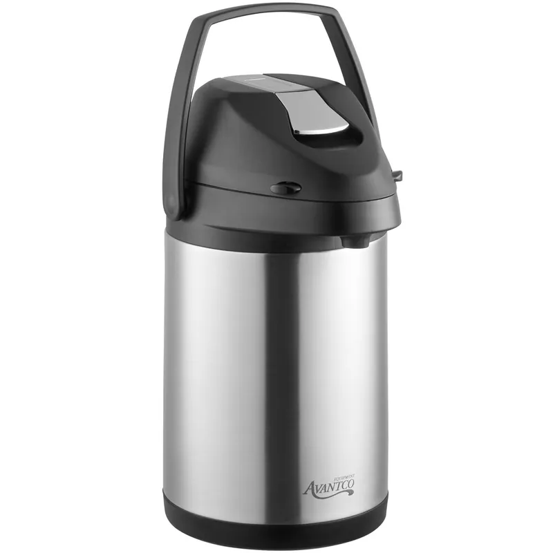 Sale Avantco 3 Liter Stainless Steel Lined Airpot with Lever