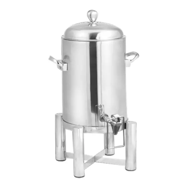 Handmade Eastern Tabletop 5-Star Series Pillard 1.5 Gallon Stainless Steel Hands-Free Vacuum Insulated Coffee Chafer Urn 3221PLHF