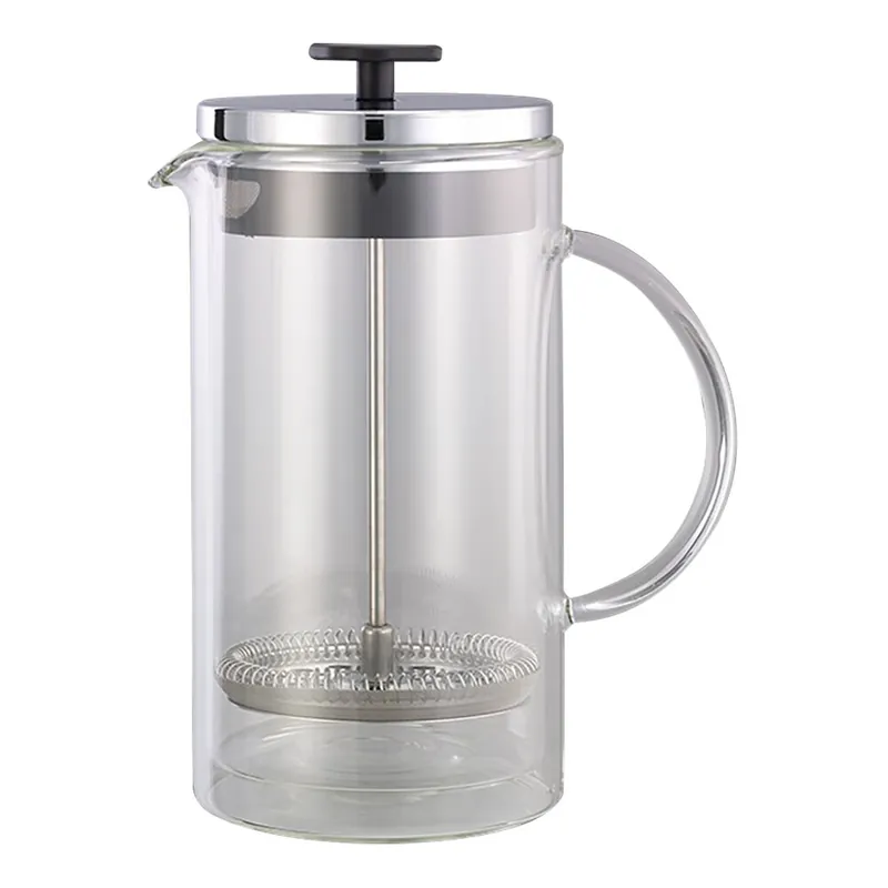 Bargain Service Ideas 33.8 oz. Glass Double Wall French Press T899SR
