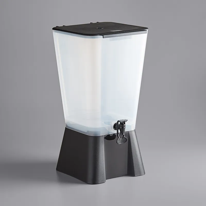 Choice 5 Gallon Hands-Free Black Beverage / Juice Dispenser Save Now