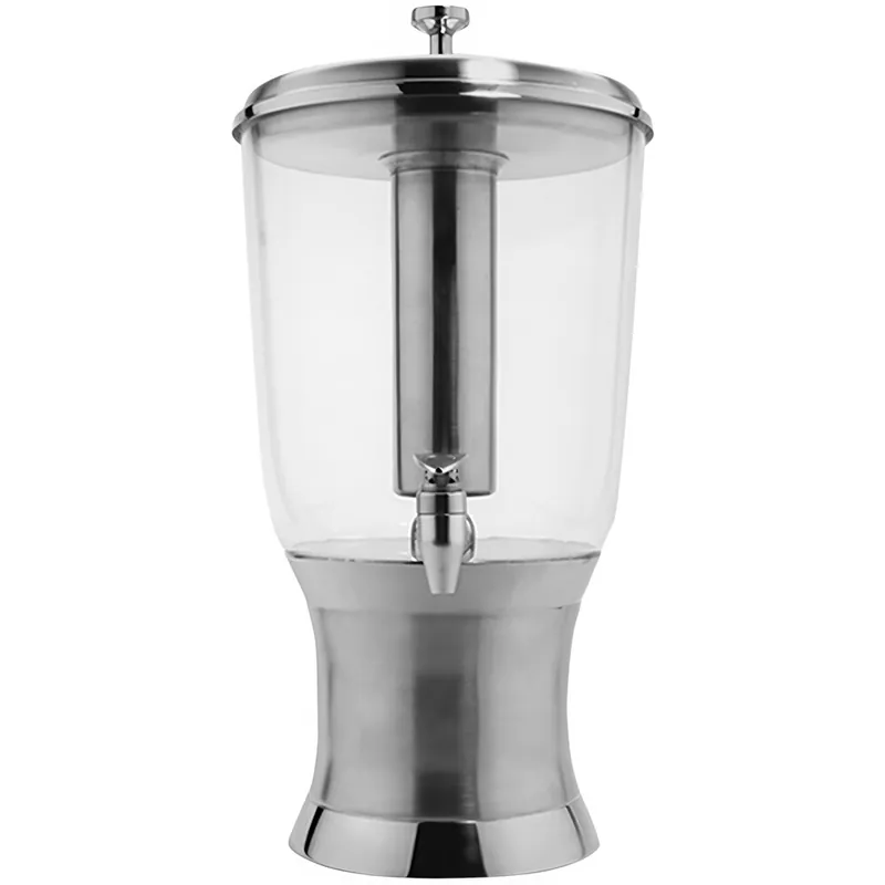 GET Urban Renewal 3 Gallon Stainless Steel / Triton Beverage Dispenser with Ice Chamber BEV-3GAL-SS Discount